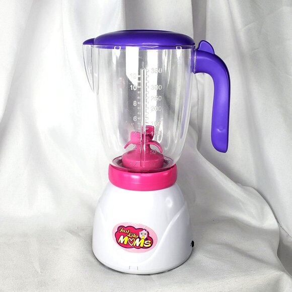 Just Like Mom's Toy Coffee Maker & Blender Set WORKS Pretend Play Kitchen - Picture 7 of 11